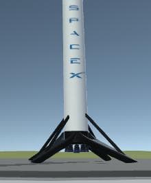 Space X Rocket Landing Simulation screenshot 3