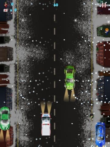Winter Cold Dark Night Blackout: The Emergency Vehicle to the Rescue - Free screenshot 4