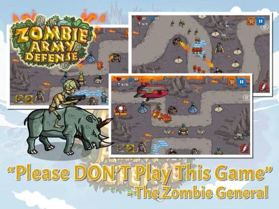 Zombie Army Defense screenshot 4