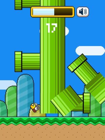 Flappy TimberBird - The Adventure of a Tiny Timberman Bird screenshot 3