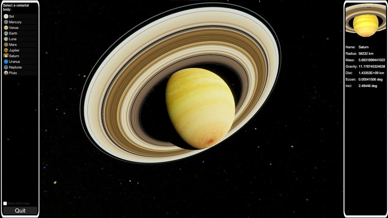 Toy Solar System screenshot 4