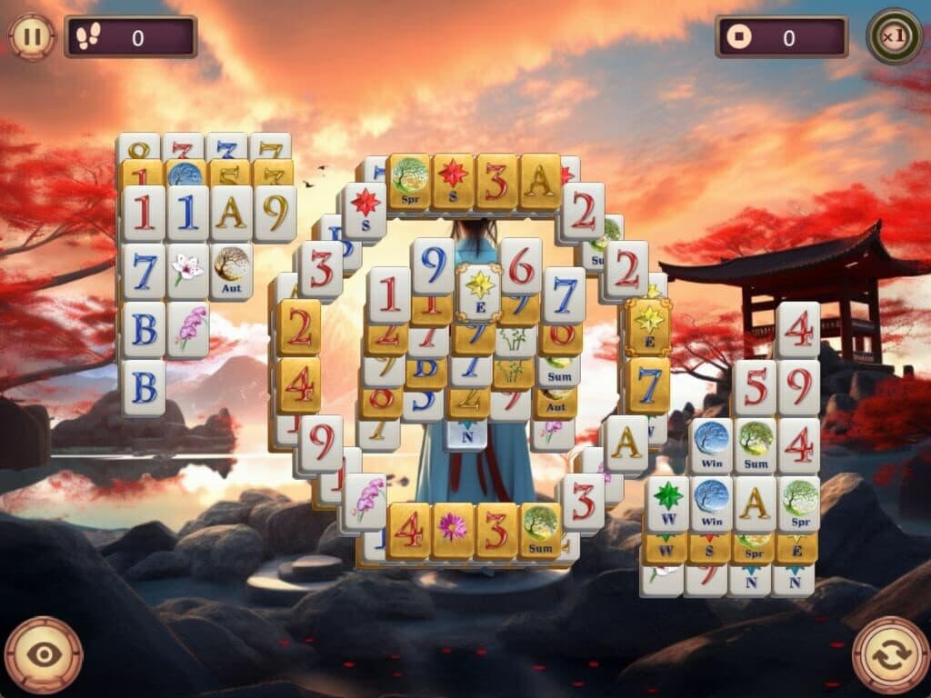 Rising Sun Mahjong screenshot 3
