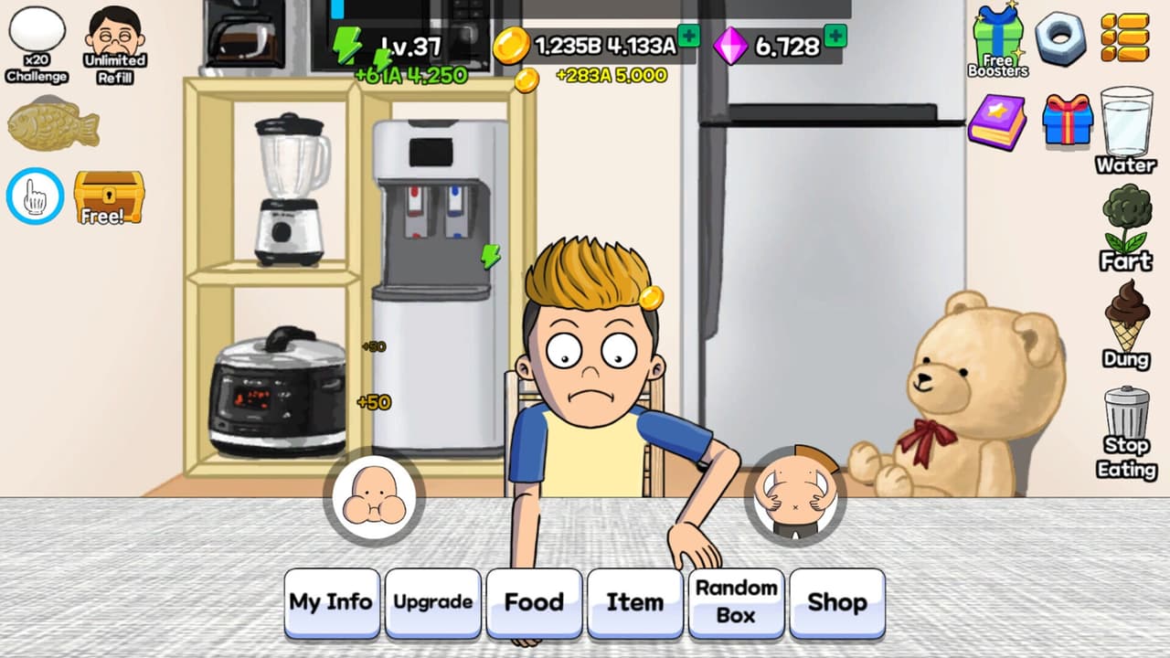 Food Fighter Clicker Games screenshot 4