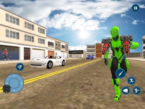 Amazing Rope Hero Spider Games