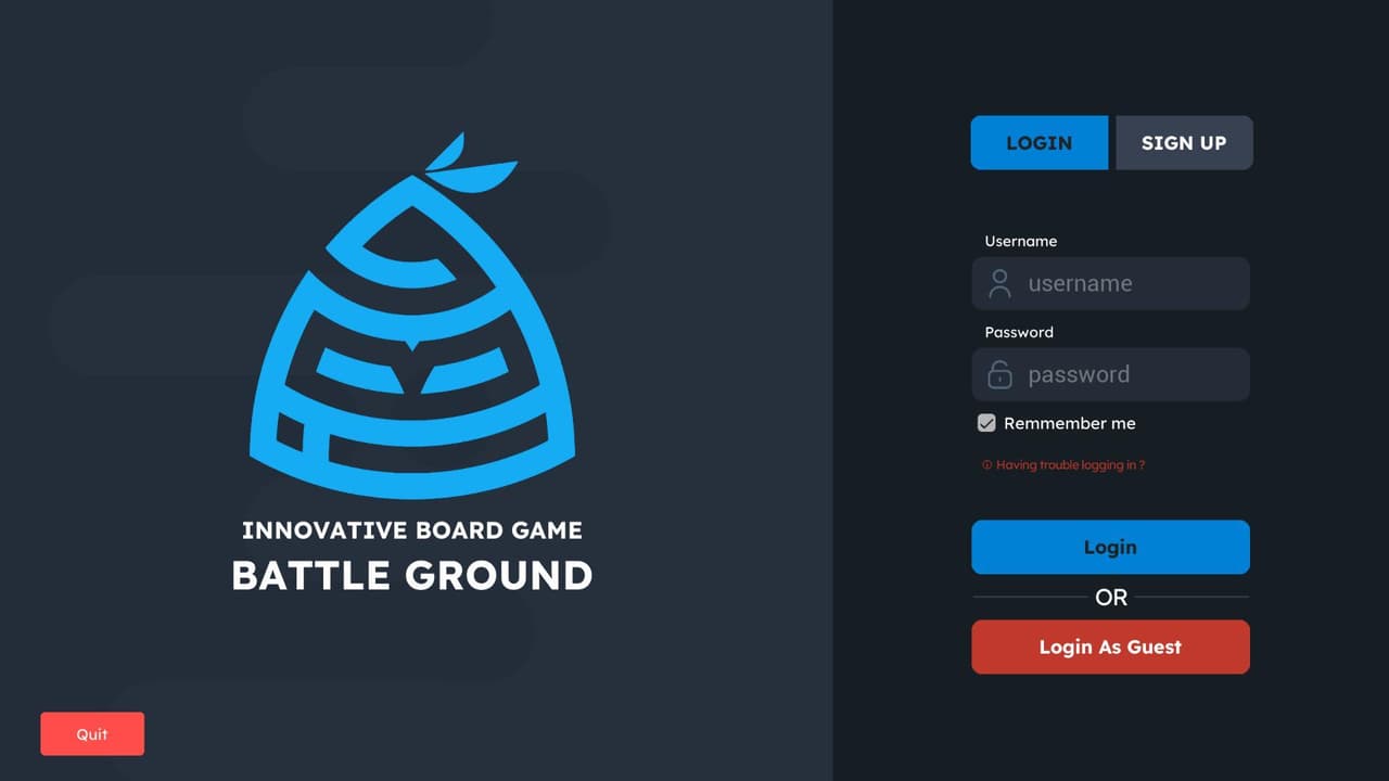 IBG2 - Innovative Board Game Battle Ground