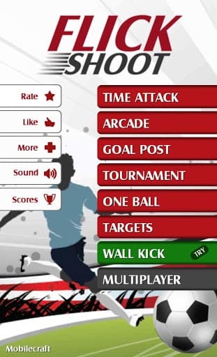Flick Shoot (Soccer Football) screenshot 4