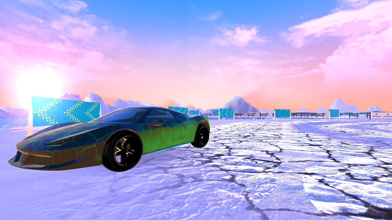 Frozen Drift Race (itch) screenshot 2