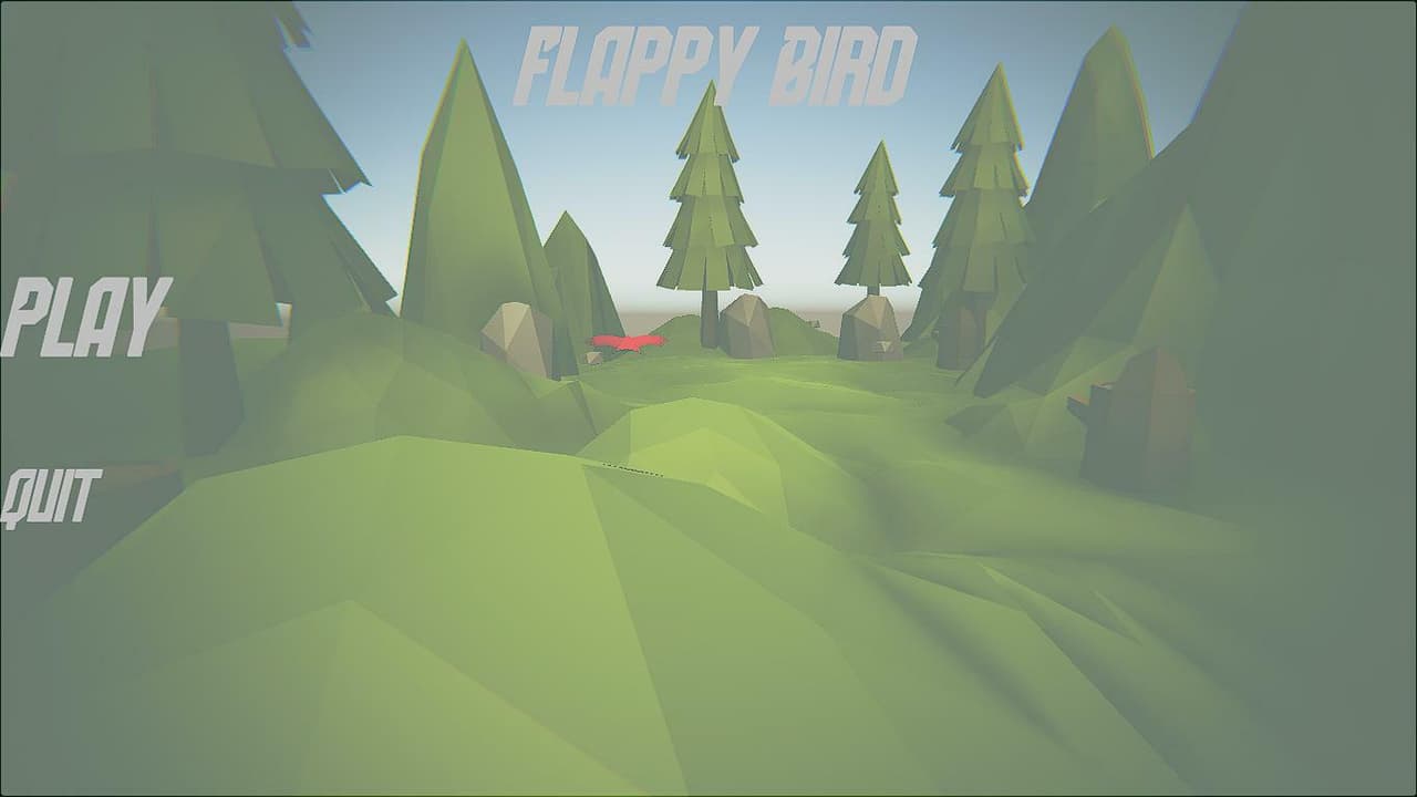 Flappy Bird 3D (Eln_Game) screenshot 2