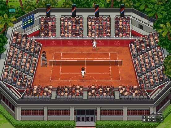 Pixel Pro Tennis screenshot 2