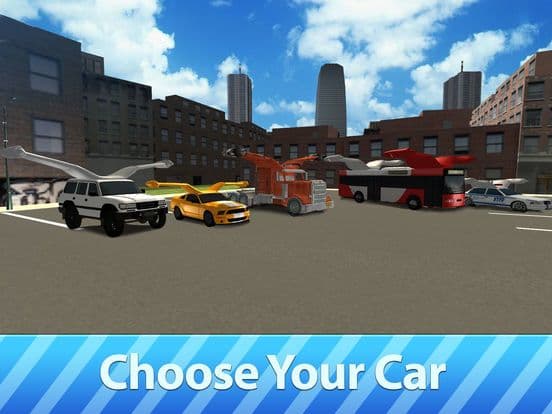 Flying Car Driver Simulator 3D Full