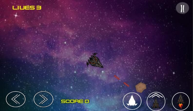 Asteroids Revolution (310 Games) screenshot 2