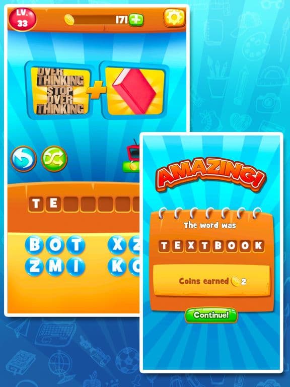 Word Snap - Brain Pic Games