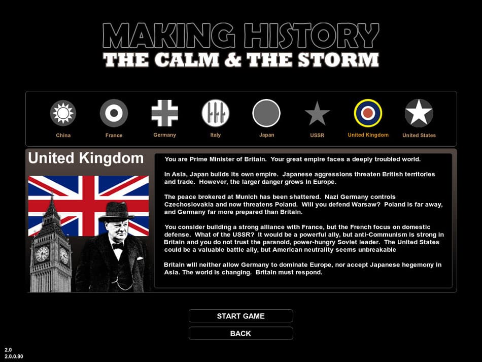 Making History: The Calm and the Storm screenshot 4