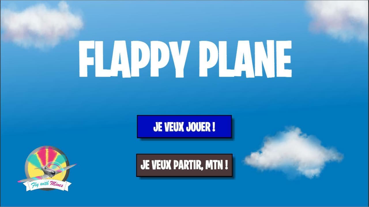 Flappy plane (FlyWithMines) screenshot 2
