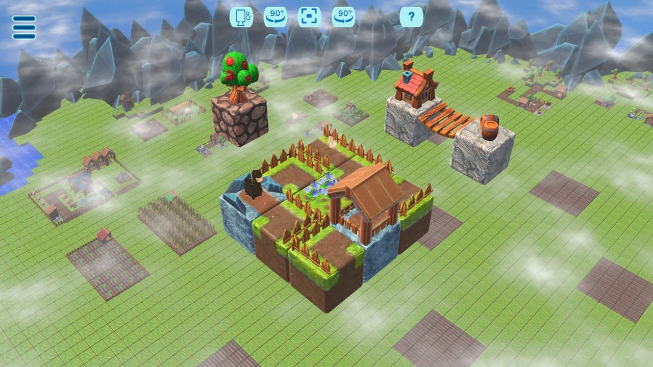 Floating Farmer - Logic Puzzle screenshot 2