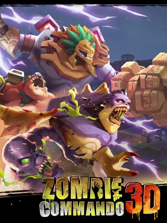 Zombie Commando 3D - Adventure to save the world screenshot 2