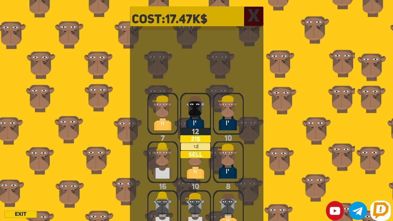 NFT generator clicker! screenshot 4