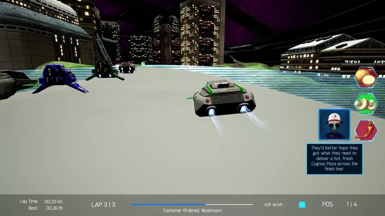 Cygnus Pizza Race (itch)