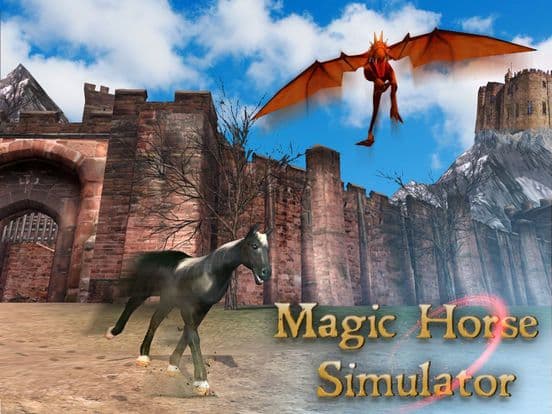 Magical Horse: Animal Simulator 2017 screenshot 2