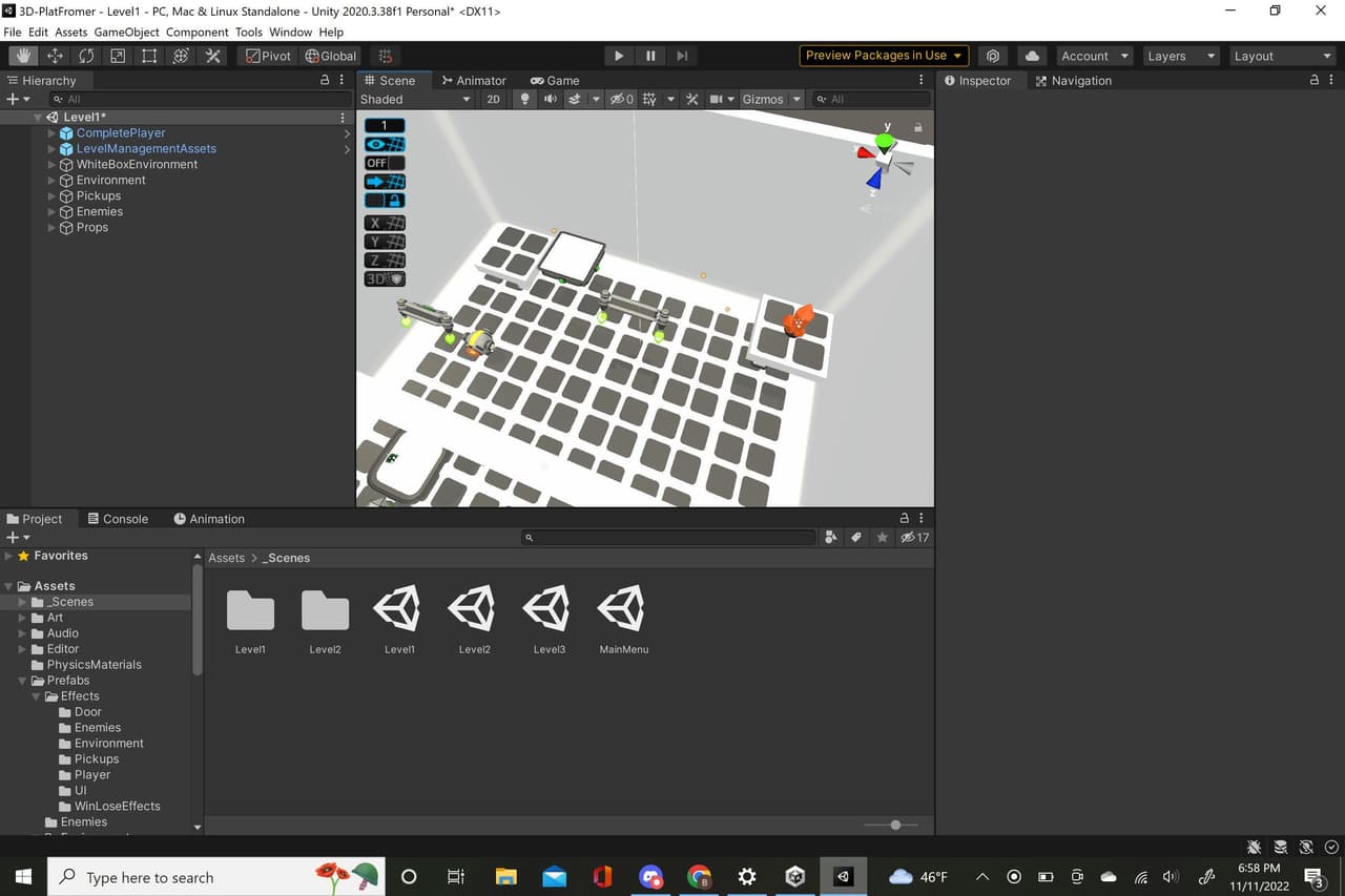 3DPlatformer (BilalSaqib19) screenshot 4