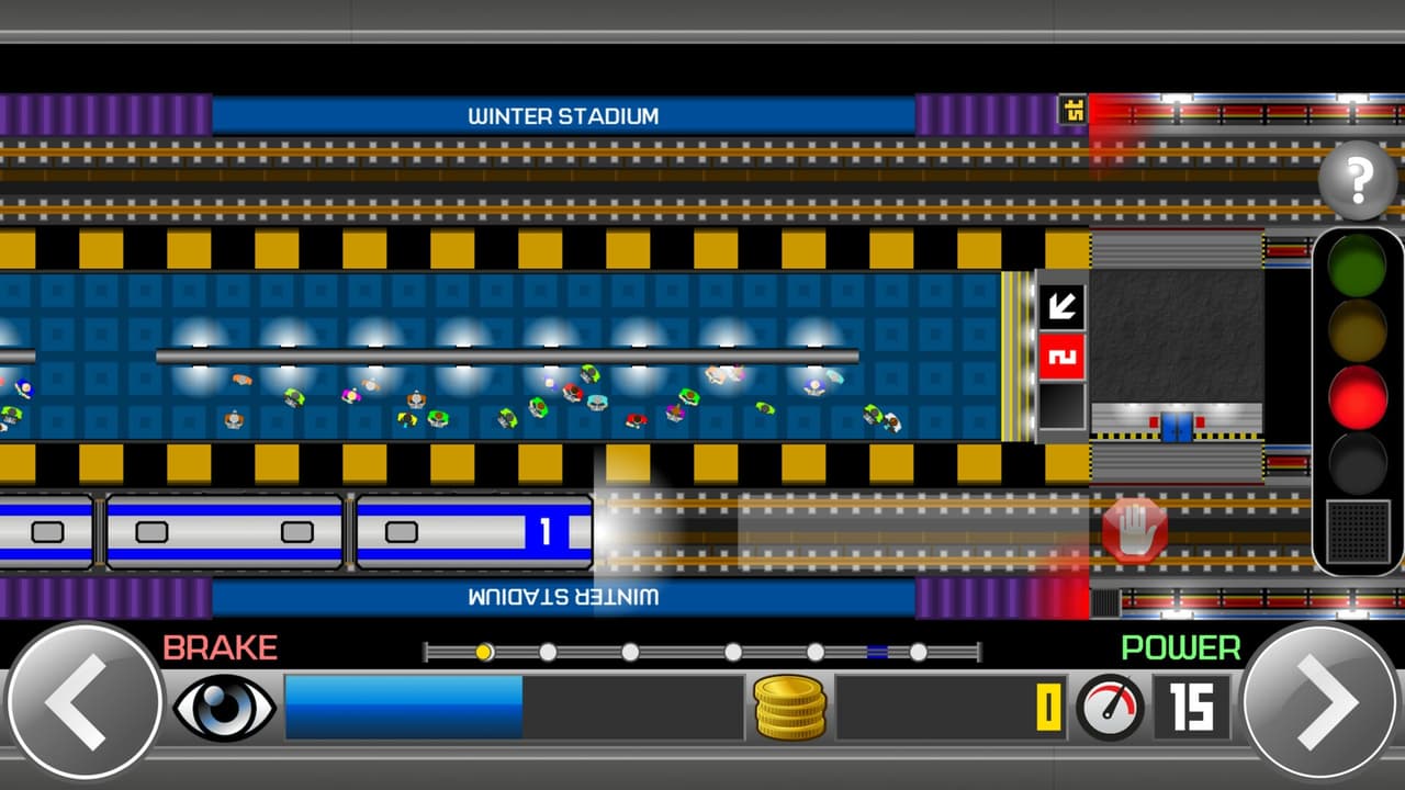 Subway Train Simulator 2D screenshot 2