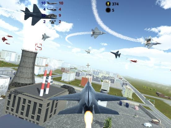 Fighter 3D - Air combat game screenshot 3
