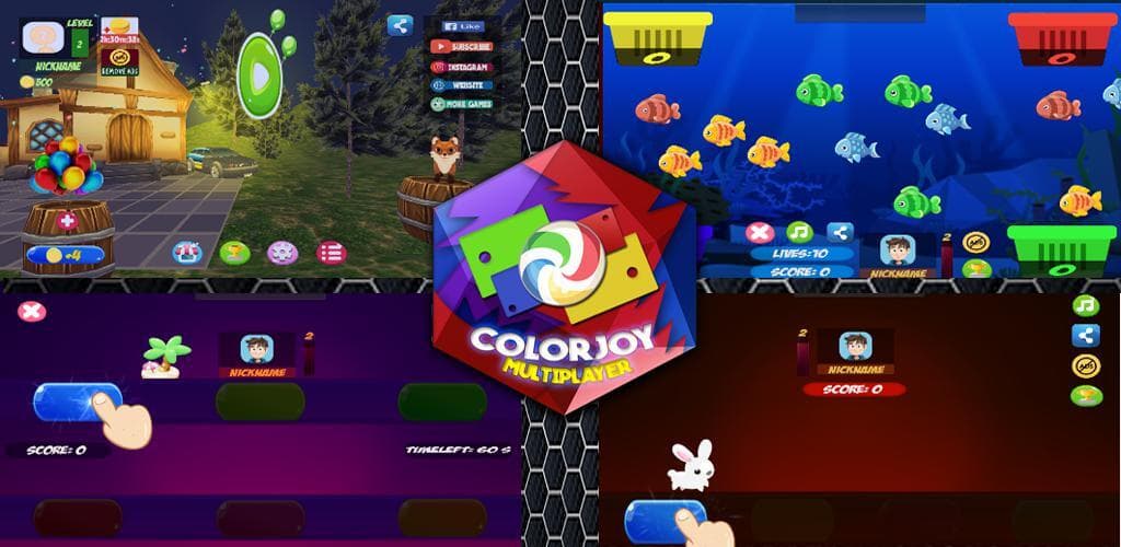 ColorJoy Minigames screenshot 2