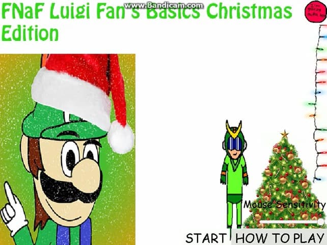 FNaF Luigi Fans Basics Christmas Edition screenshot 3