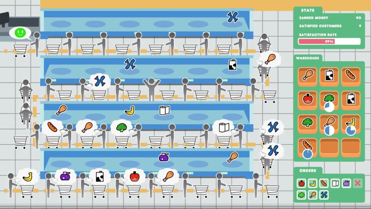 Supermarket: road to shortage screenshot 3