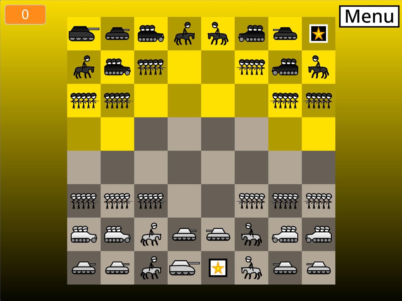 WW2 represented through chess screenshot 3