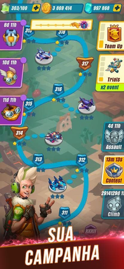 HAWK: Airplane Space game screenshot 6