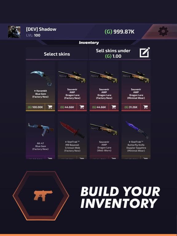 Case Battle - CSGO Clicker screenshot 3