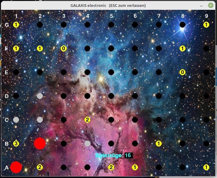 GALAXIS electronic screenshot 3