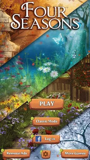 Mahjong Garden Four Seasons - Free Tile Game screenshot 4