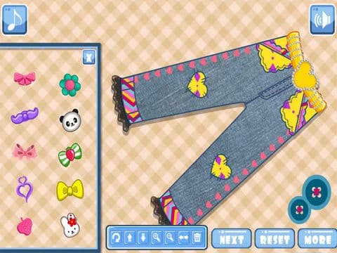Kids Jeans Makeover: Design & Decorate screenshot 4