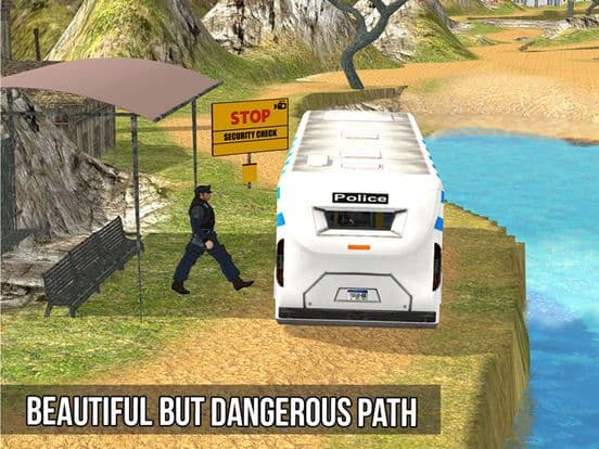 Police Bus Offroad Driver screenshot 5