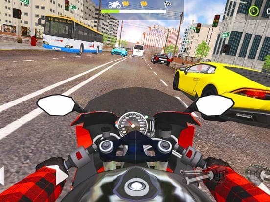 Moto Traffic Rider 3D Highway screenshot 2