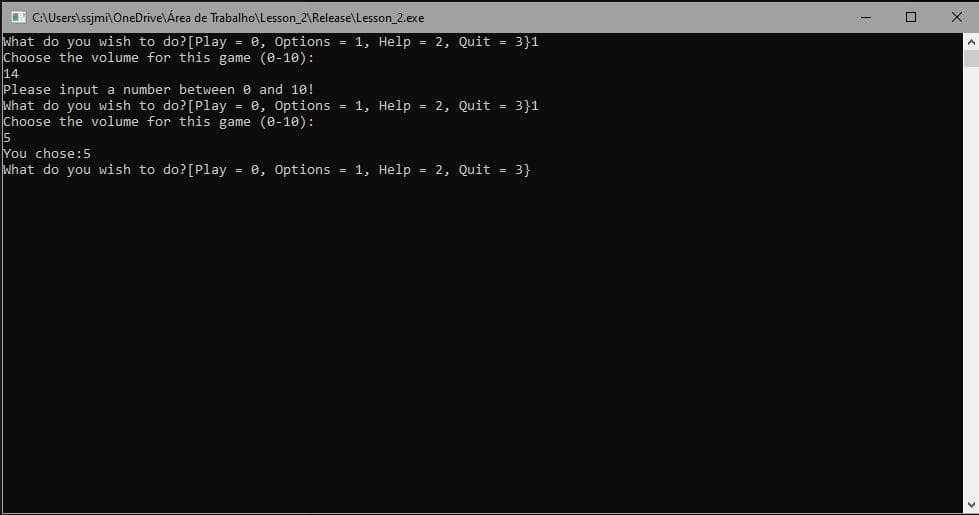 Text Adventure Main Menu screenshot 2