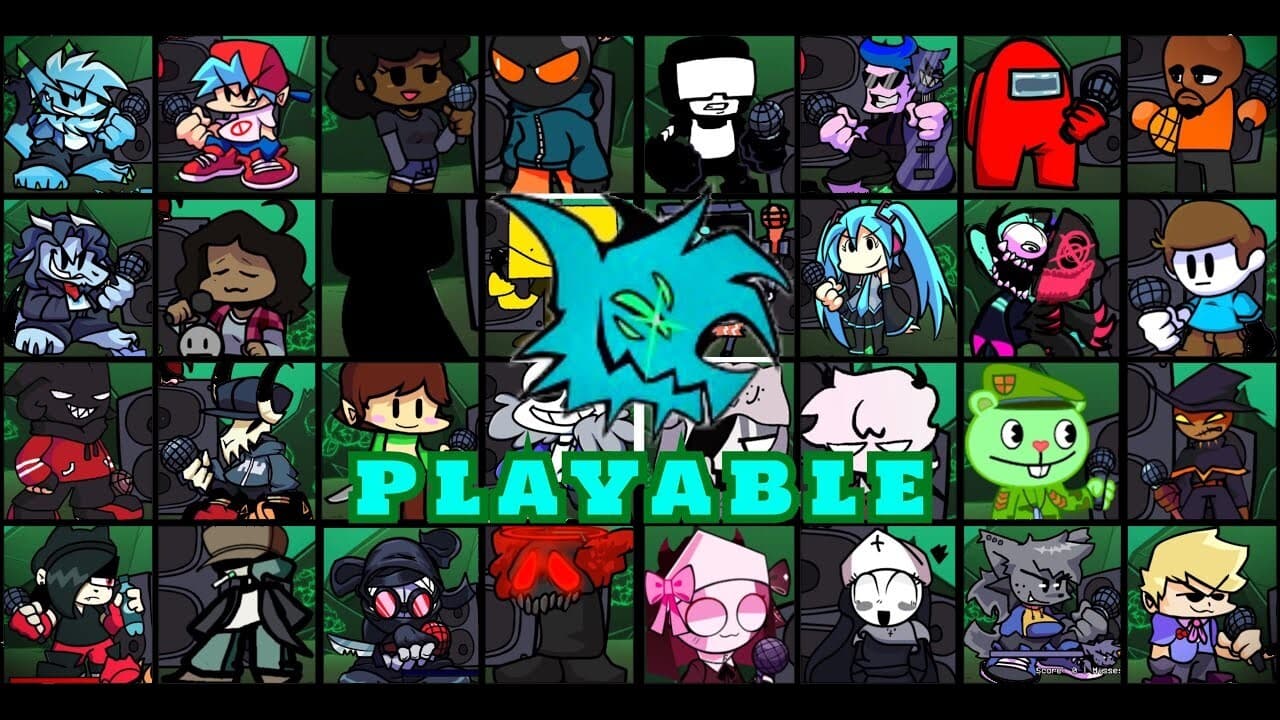 FNF BETADCIU Playable Fun Sized Version