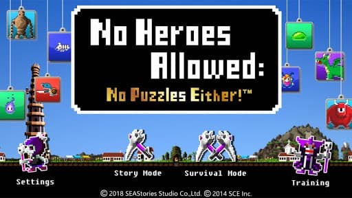 No Heroes Allowed:No Puzzles Either! G screenshot 2