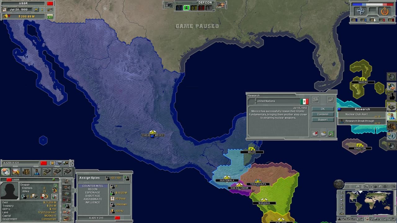 Supreme Ruler: Cold War screenshot 6