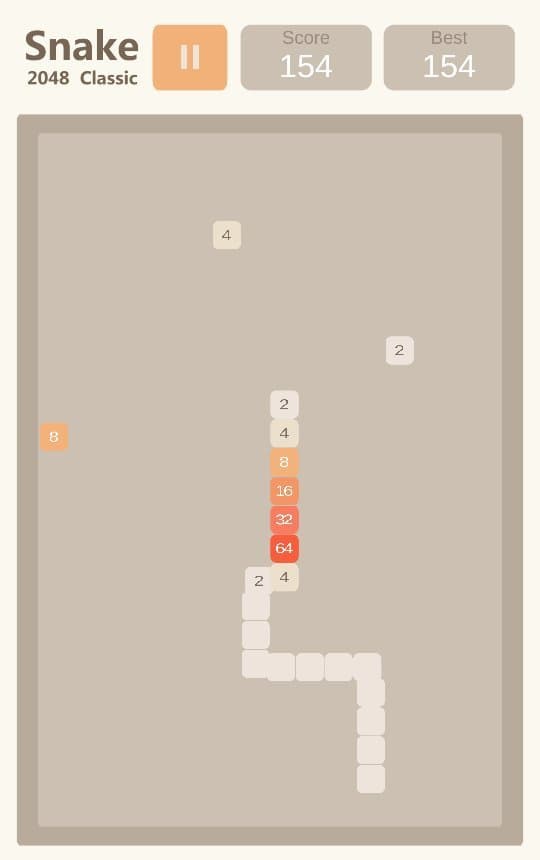 Snake 2048 Classic