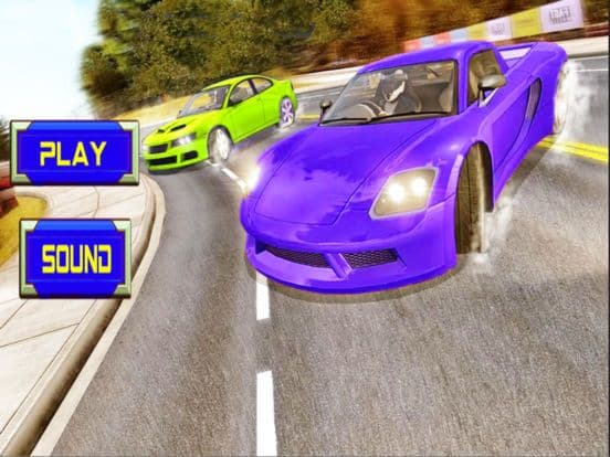 Highway Sports Car Racing 3D screenshot 2