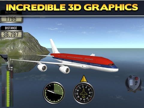 3D Plane Flying Parking Simulator Game - Real Airplane Driving Test Run Sim Racing Games PRO screenshot 5