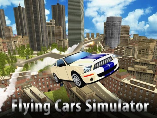 Flying Car Driver Simulator 3D Full screenshot 2