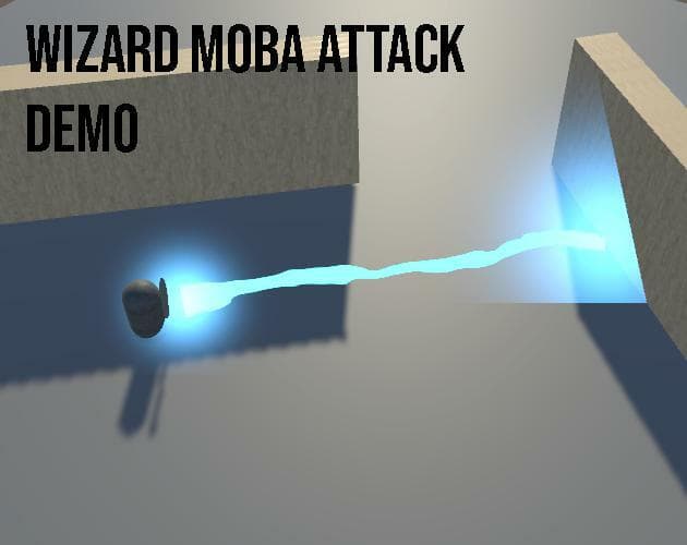 Wizard MOBA Attack Demo