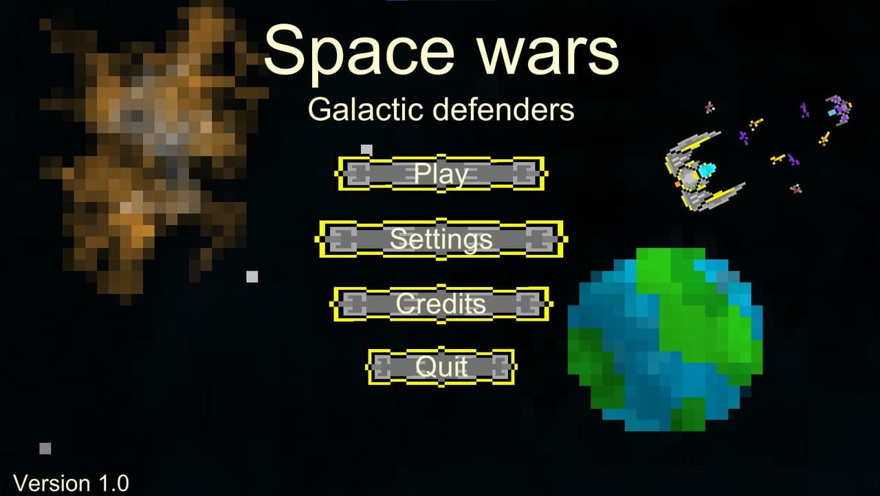 Space Wars: Galactic defenders screenshot 2