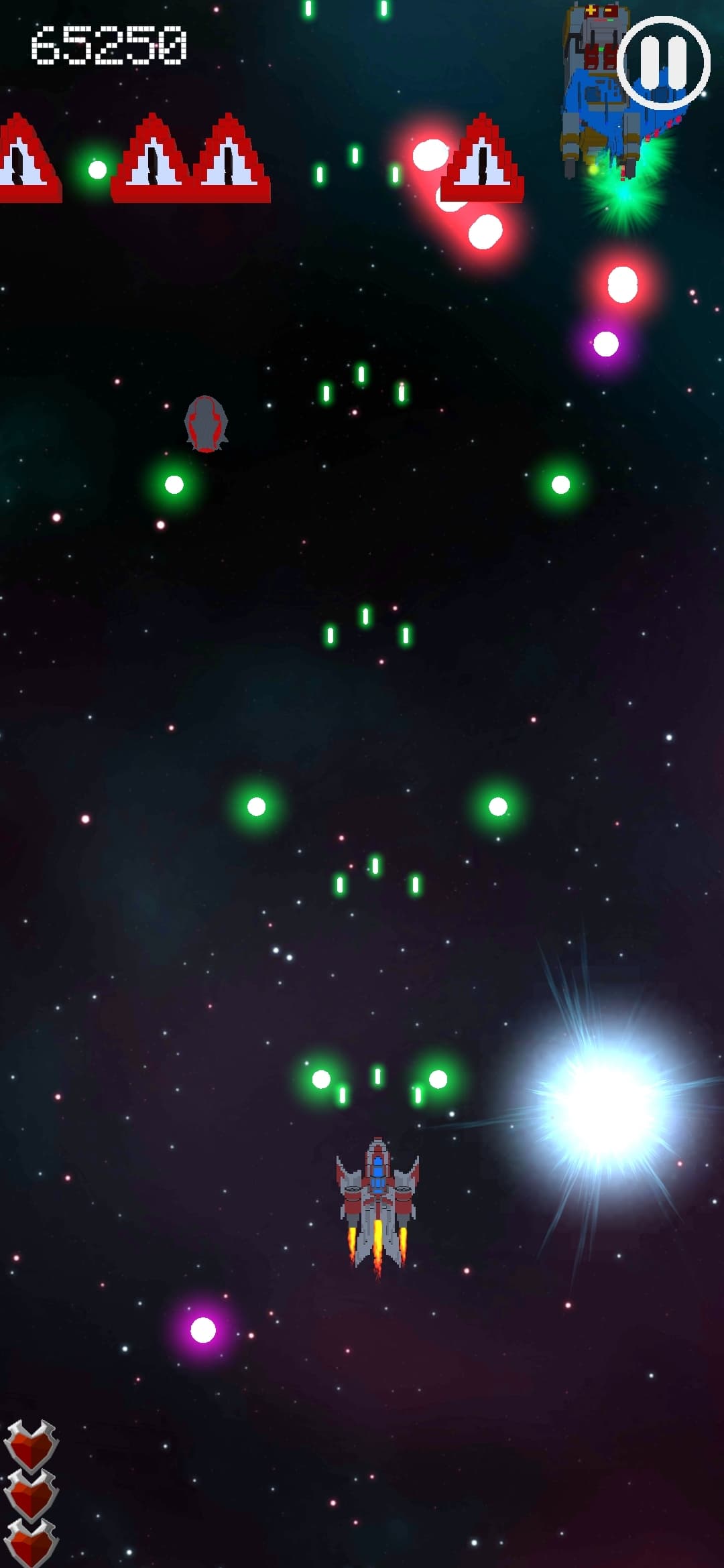 VoxSpace-Endless shootem up screenshot 2
