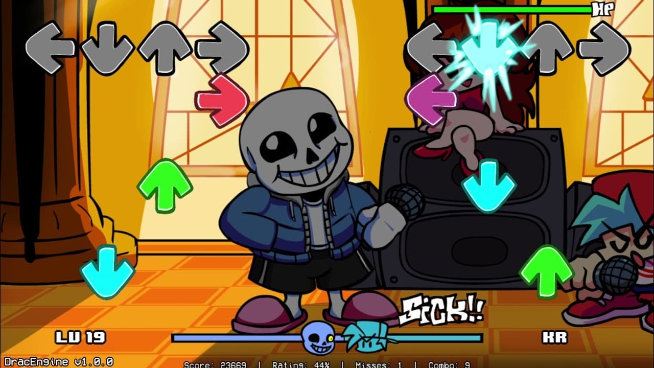 Friday night funkins vs sans (Full week)[Remake] screenshot 3