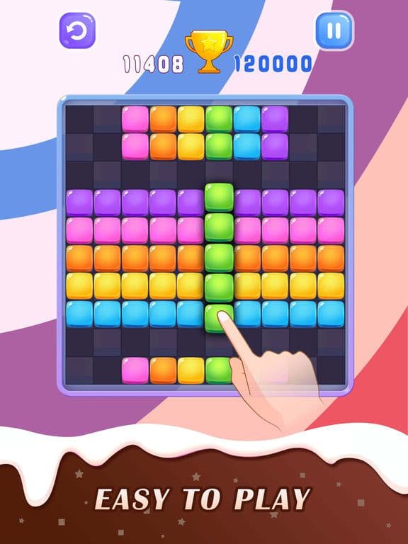 Candy Block Puzzle - Fun Block Games screenshot 2